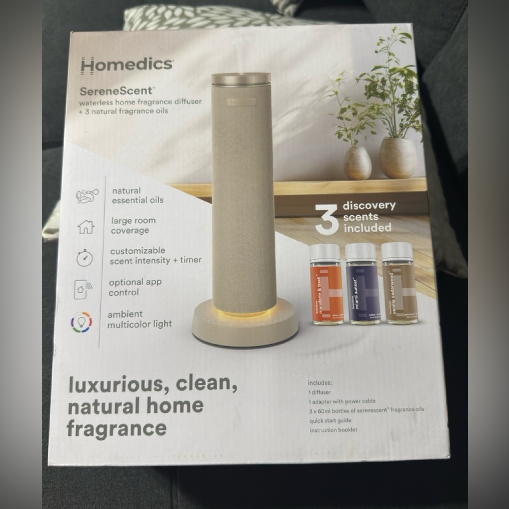 Homedics Cream Diffuser